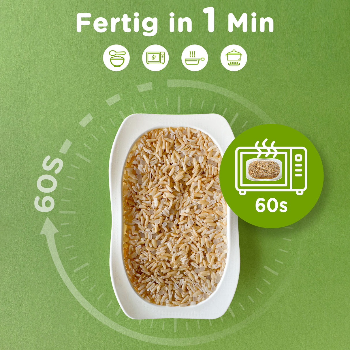 Elf-Family 170g  X 72er Pack Low Carb Diät Box | Brauner Jasminreis Konjak Reis Poke Bowl - für Vegan Diät, Ketogene Ernährung MHD: 07/11/2026