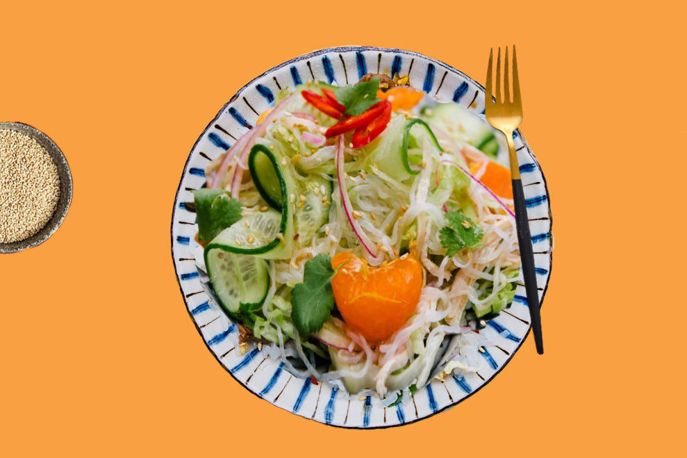 Hühnersalat nach asiatischer Art