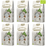 Elf-Family 270g x6er Box(12 Pack) Low Carb Diät Box Bio Pasta Fettucine Konjak Nudeln | nur 9 kcal pro 100g | Vegan, Keto, Halal, Glutenfrei MHD: 12/11/2026