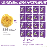 Elf-Family Diät Box für 30 Tagen | Fettucine Konjak Nudeln Pasta aus Thailand