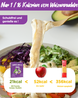 Elf-Family Diät Box für 30 Tagen | Fettucine Konjak Nudeln Pasta aus Thailand