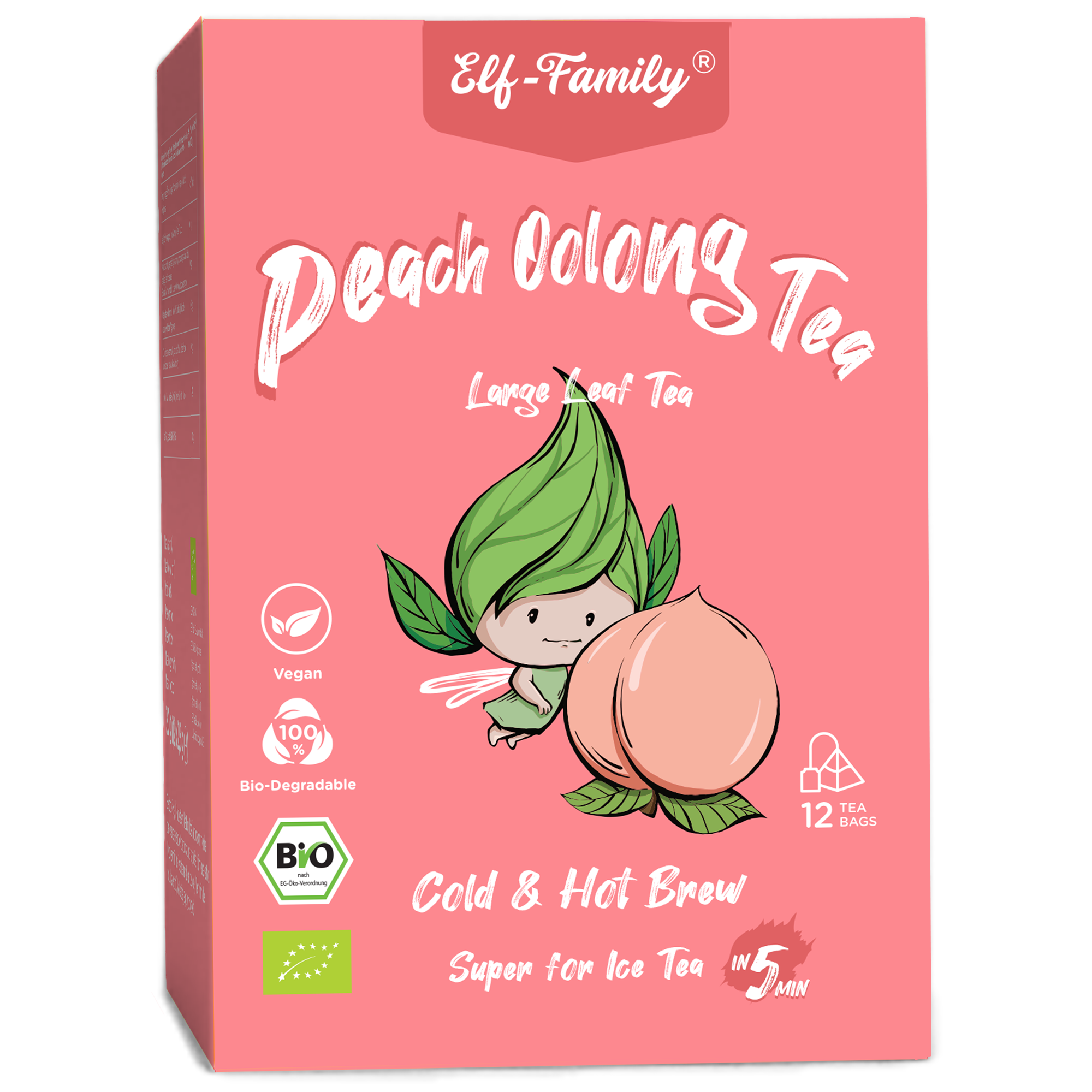 Oolong Peach Iced Tea - Plant Based Jess